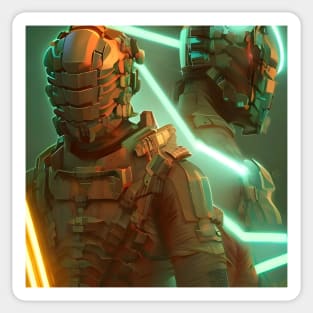 Dead Space Isaac Clarke Sticker